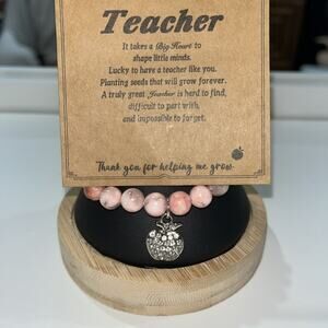 Teacher Bracelet Gifts Thank You Gift End of Year
